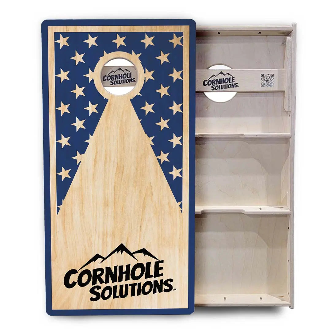 SS Keyhole CS Logo Cornhole Boards - Professional Tournament Series by Cornhole Solutions, custom cornhole board detail photo 3