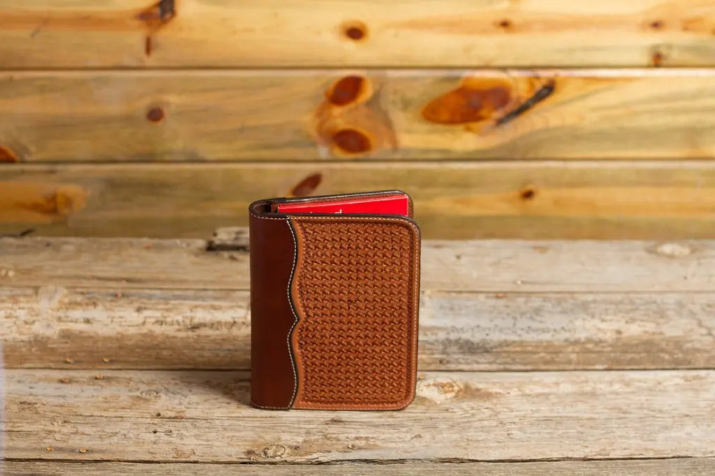 Saddle Tan Spider Note Pad by Texas Saddlery, notebooks & notepads detail photo 2