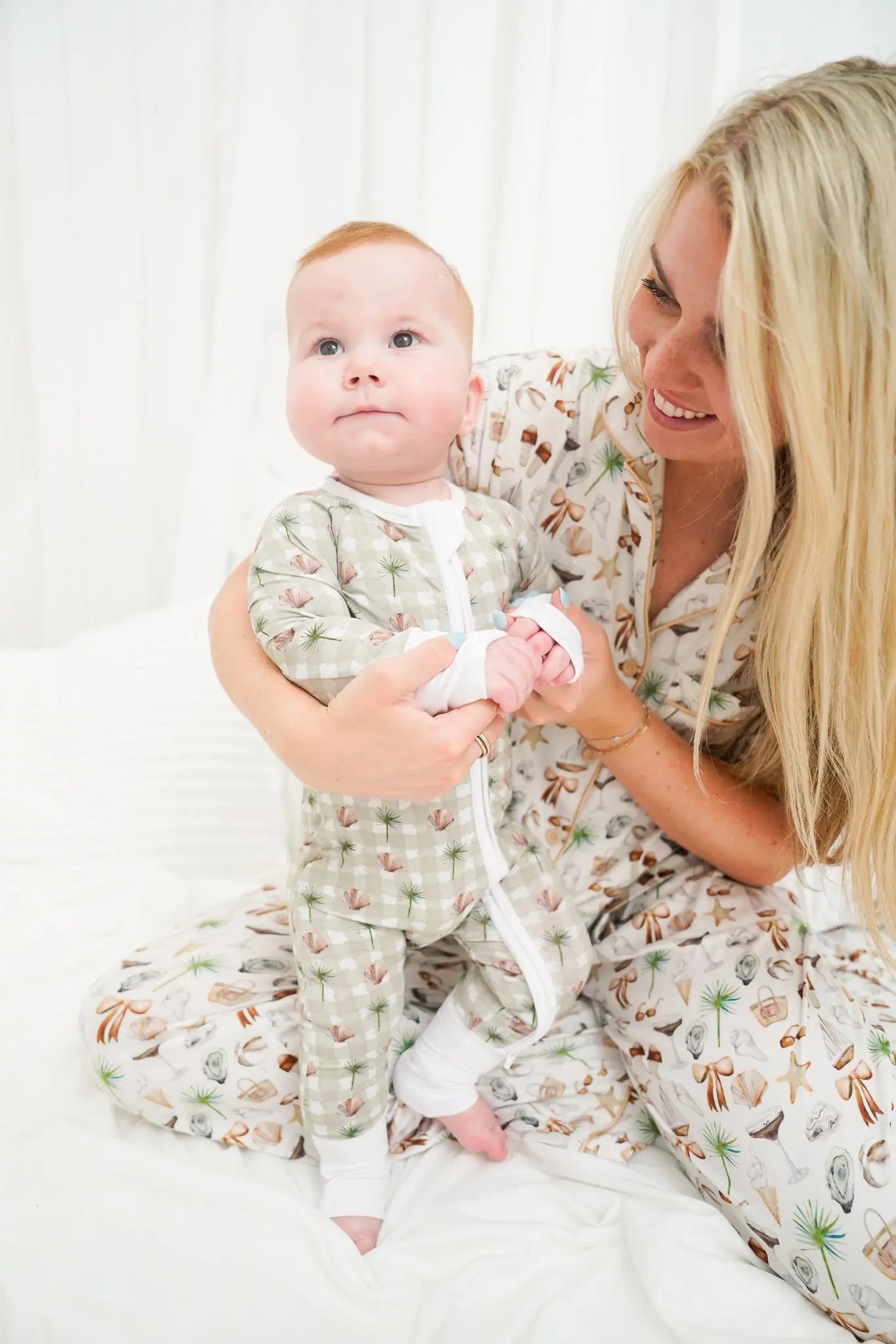 Sage Sands - Bamboo Sleeper by KenzKustomz, children's boutique clothing detail photo 5