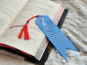 Sailor’s Drift Bookmark – Nautical Sailboat Ocean Wave Bookmark by The Tween Space, paper gift detail photo 3