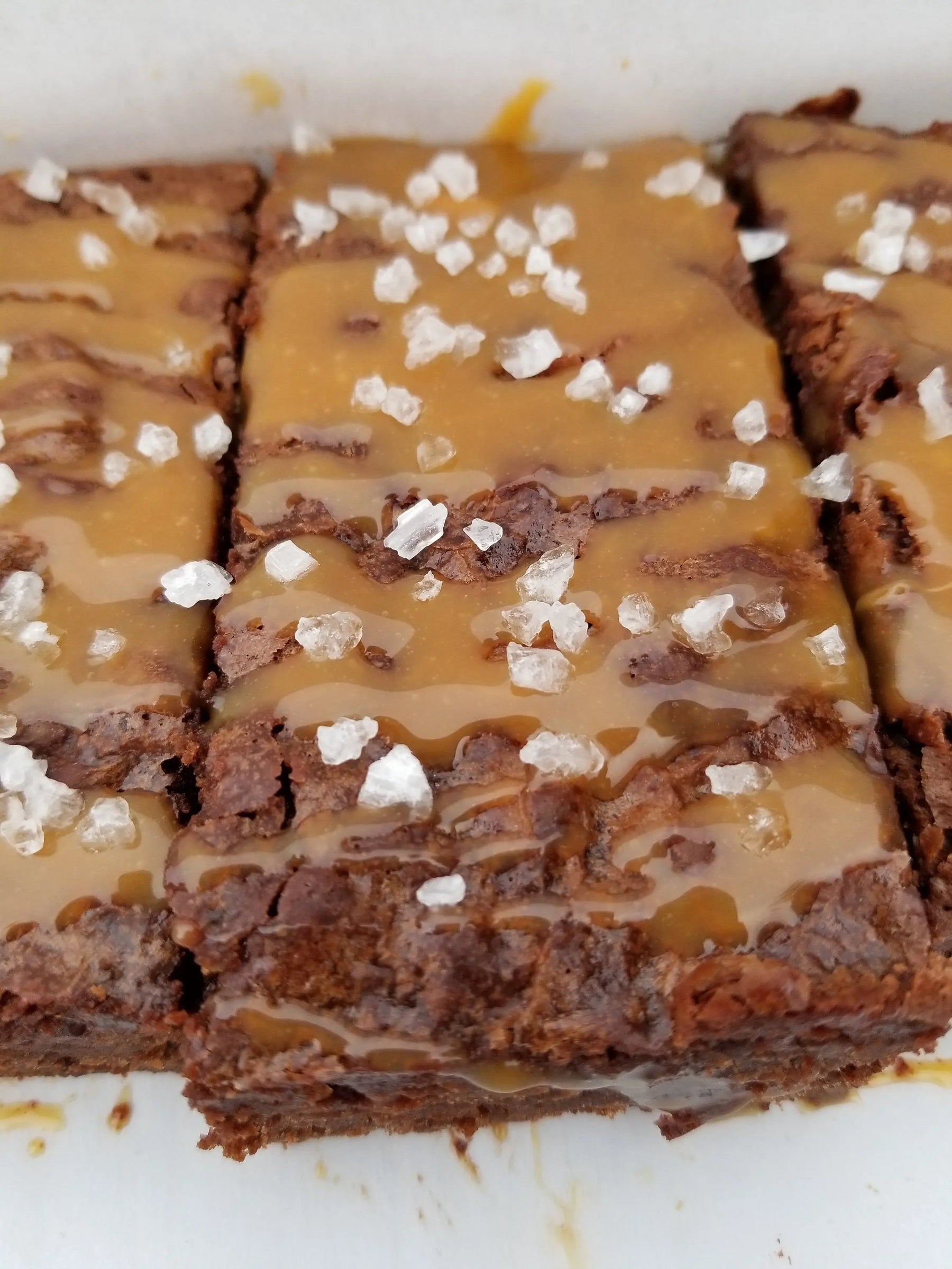 Salted Caramel Brownies by Let's Get Baked Artisan Desserts, Southern food gift detail photo 3