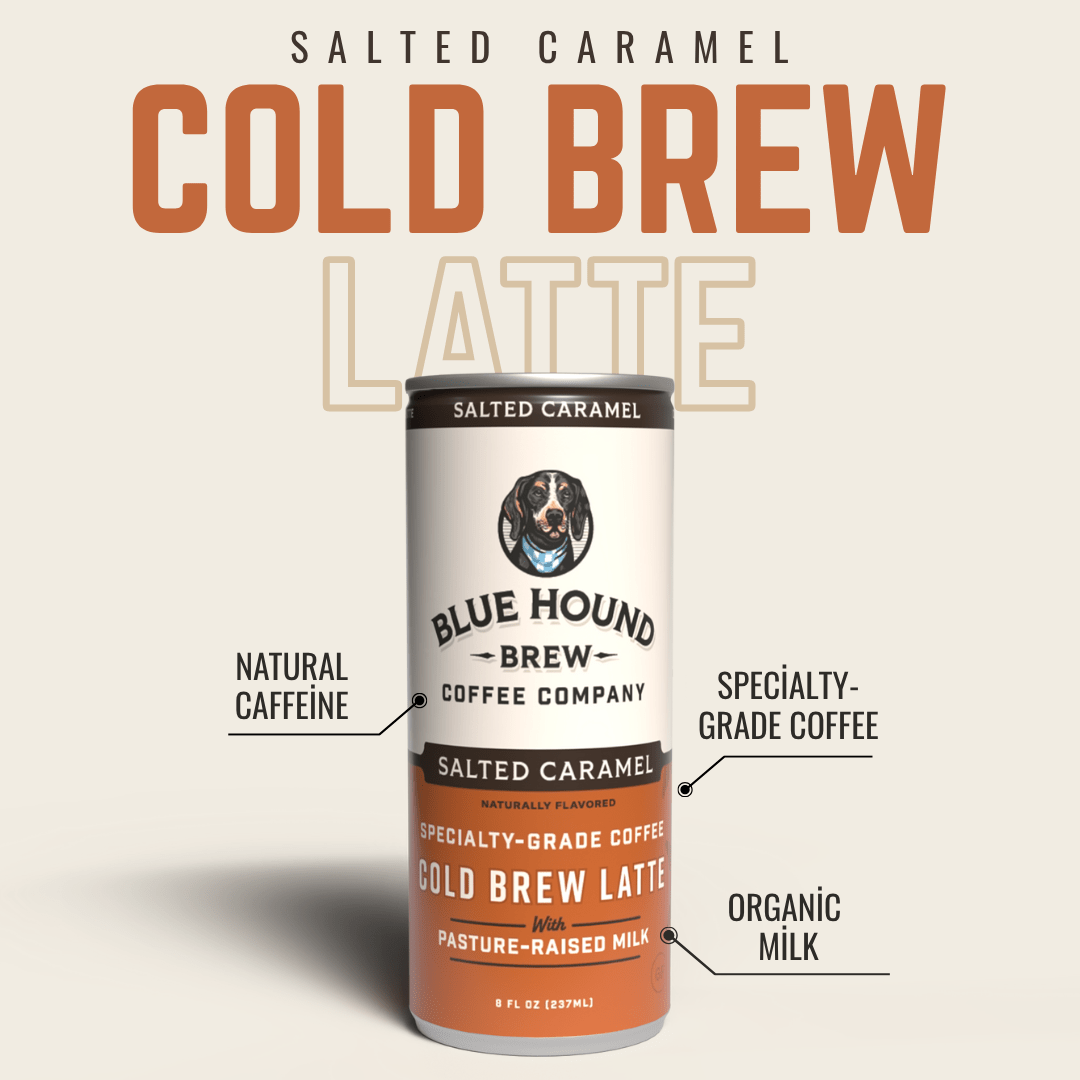 Salted Caramel Latte by Blue Hound Brew, Southern food gift detail photo 3