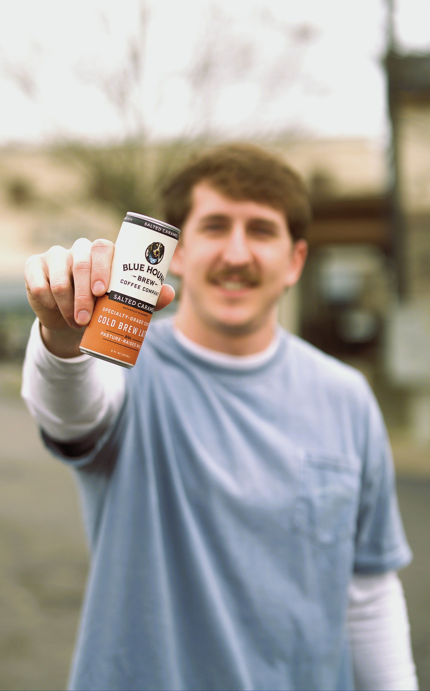 Salted Caramel Latte by Blue Hound Brew, Southern food gift detail photo 4