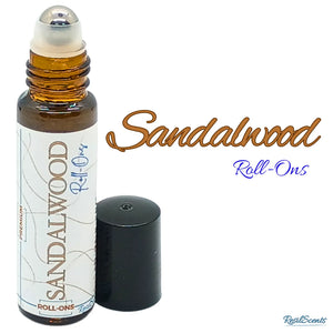 Sandalwood Roll-On Oil – Grounded. Timeless. Always On You. by ResilScents, natural skincare main product photo
