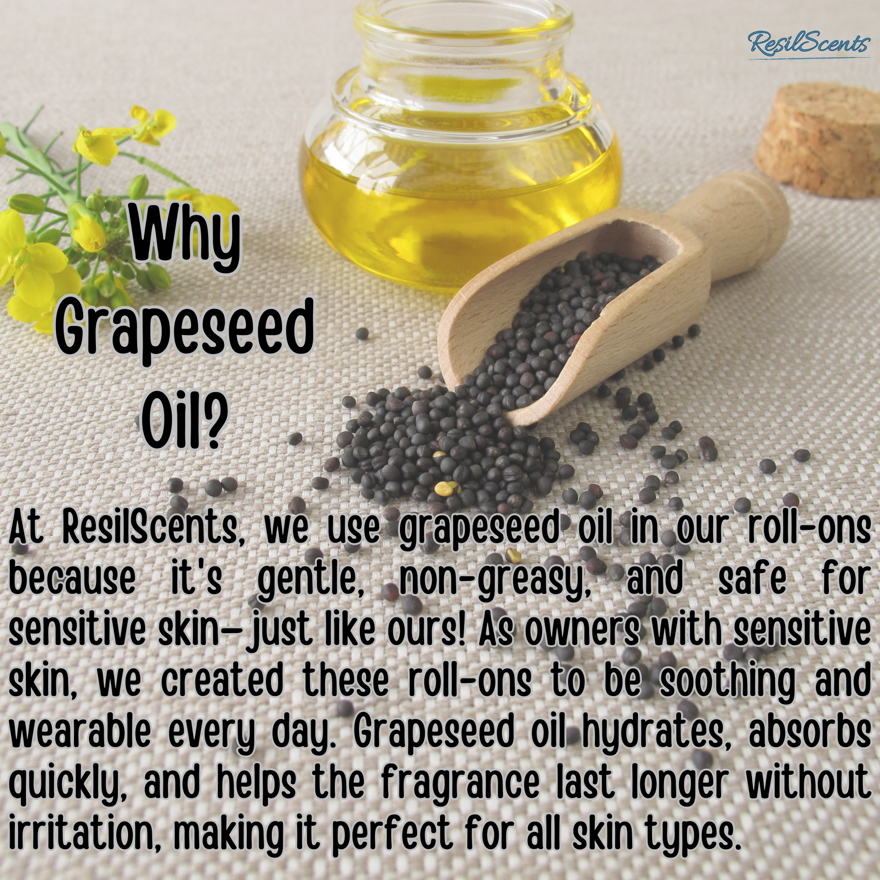 Bijou Roll-On Oil – Sparkle with Sophistication by ResilScents, natural skincare detail photo 5
