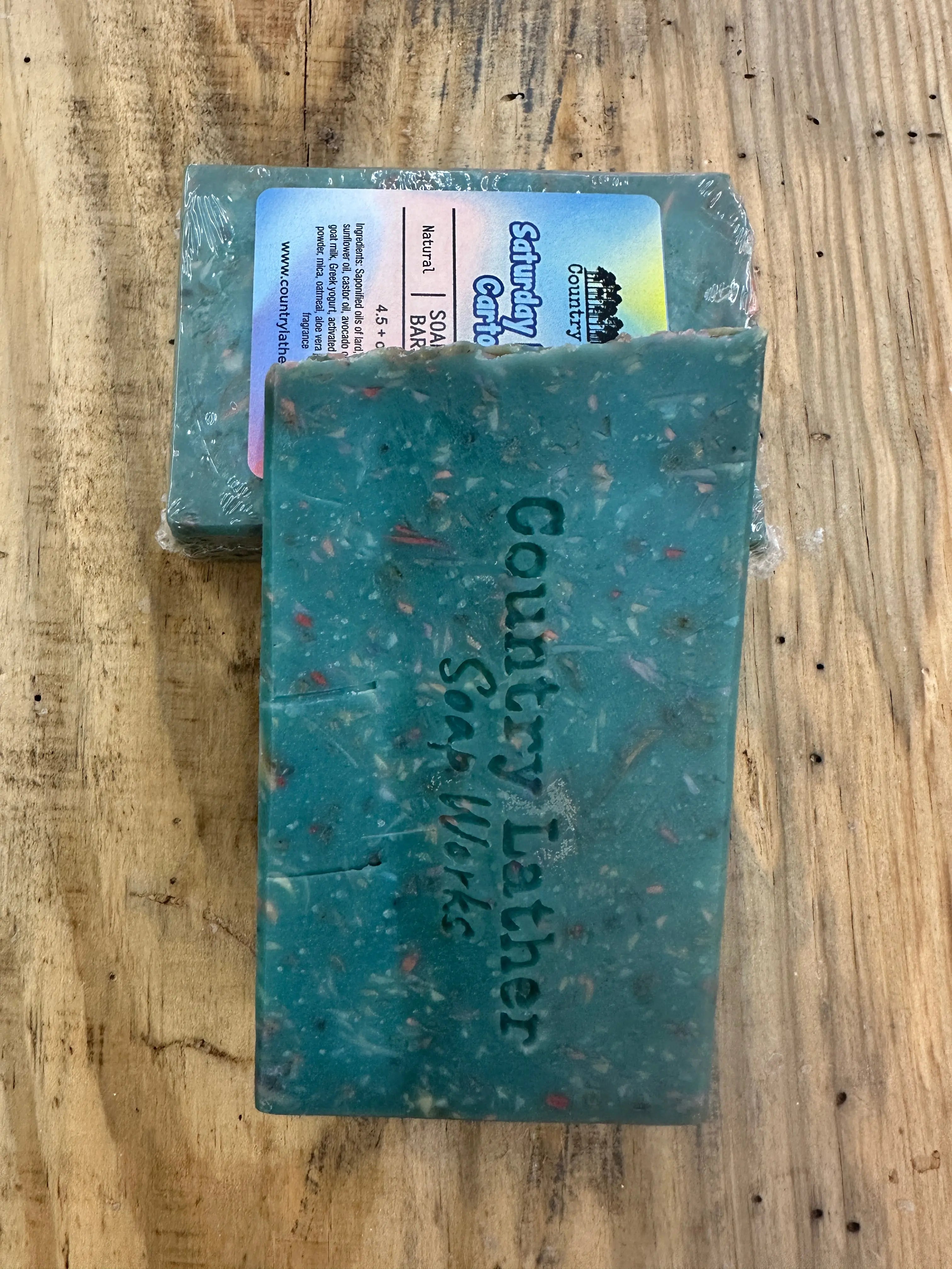 Saturday Morning Cartoons by Country Lather Soap Works, handmade bath and body detail photo 5