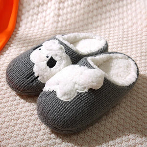 Women's Cartoon Animal Indoor Slippers — Cozy Non-Slip House Shoes by The Mississippi Mermaid Mercantile - view 8