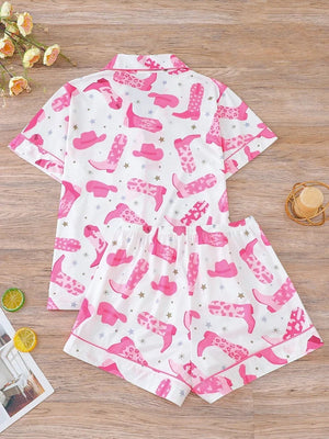 Texas Hold'em Pajama Set — For the Wild Bronco-Riding Mermaid by The Mississippi Mermaid Mercantile - view 3