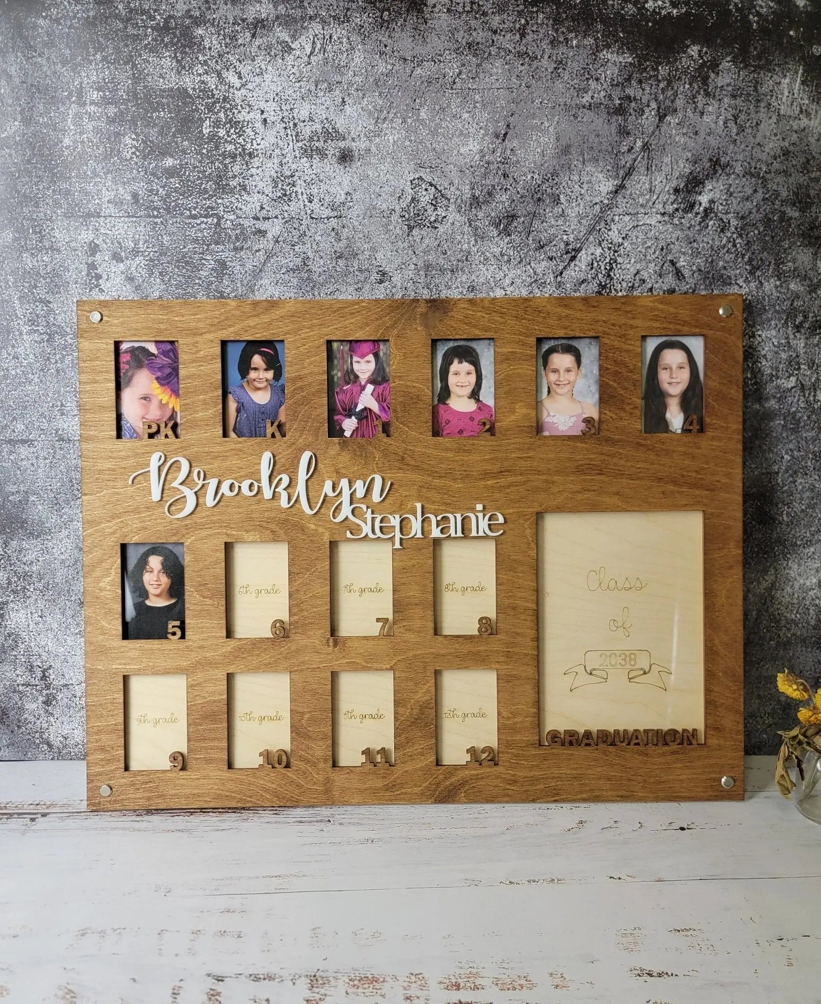 School Years Photo Frame by EverLee Creations, Southern home decor detail photo 4
