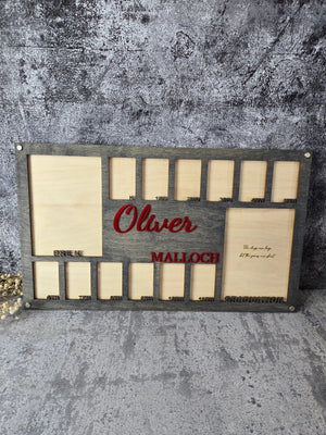 School Years Photo Frame | Kindergarten or Pre K to Graduation Picture Frame by EverLee Creations, Southern home decor detail photo 14