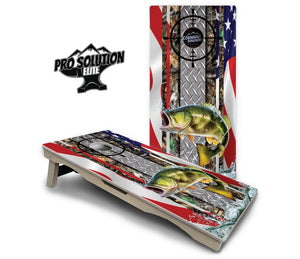 Scope Deer & Fish Cornhole Boards - Pro Solution Elite Series by Cornhole Solutions, custom cornhole board detail photo 8