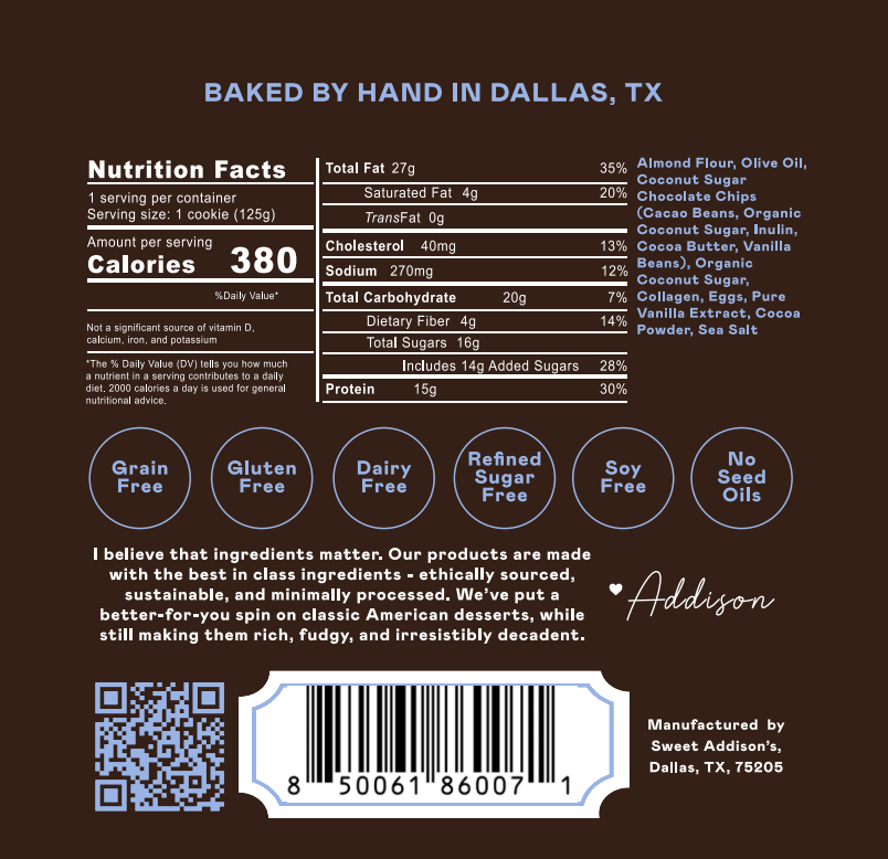Protein Brownies by Sweet Addison's, product view 3