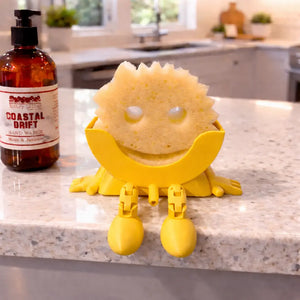 Scrub Daddy Sponge Holder with Hanging Feet | 3D Printed Sink Caddy by The Tween Space, Southern food gift detail photo 5