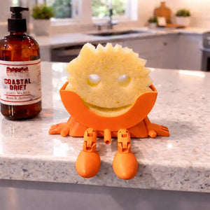 Scrub Daddy Sponge Holder with Hanging Feet | 3D Printed Sink Caddy by The Tween Space, Southern food gift detail photo 6