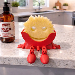 Scrub Daddy Sponge Holder with Hanging Feet | 3D Printed Sink Caddy by The Tween Space, Southern food gift detail photo 8