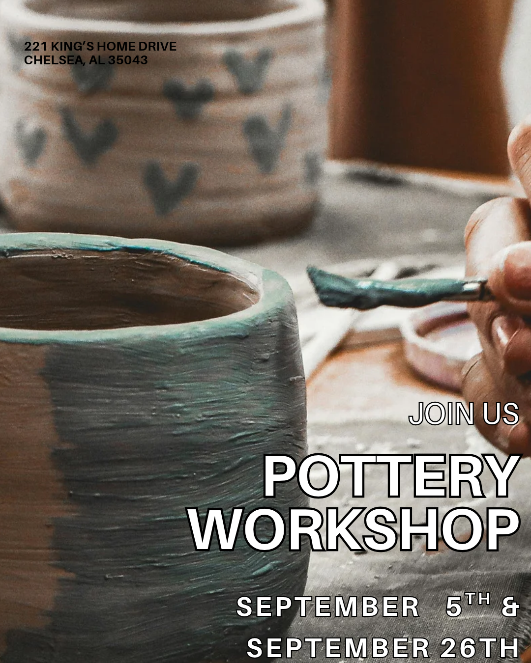 Prodigal Pottery Make Your Own Pottery Class — product view 1