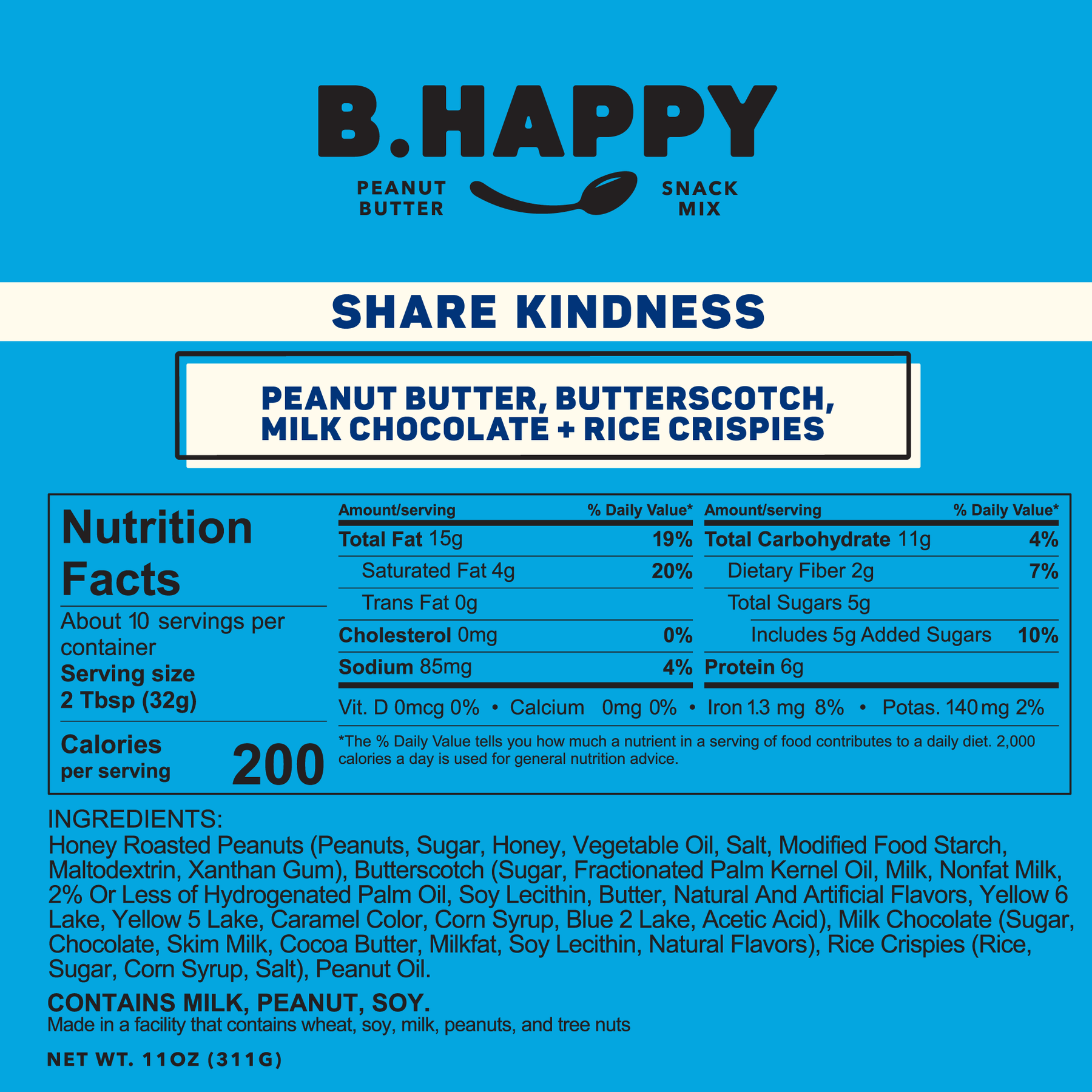 Share Kindness by B. Happy Peanut Butter, Southern food gift detail photo 4