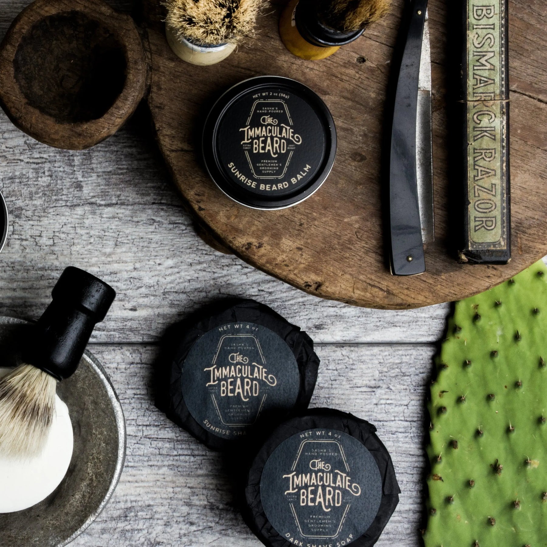 Shave Soap Puck | The Immaculate Beard by The Immaculate Beard, natural skincare detail photo 7