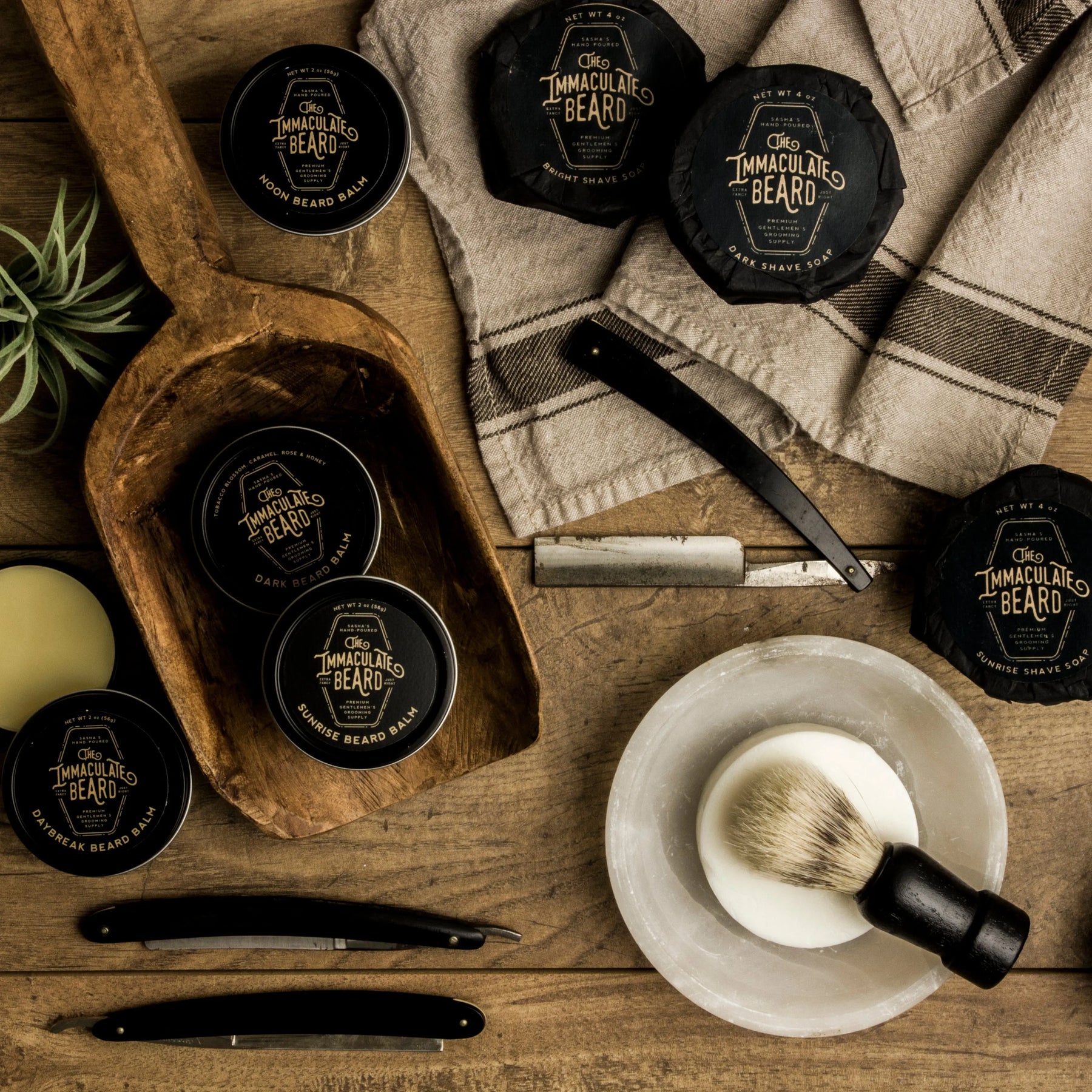 Shave Soap Puck | The Immaculate Beard by The Immaculate Beard, natural skincare detail photo 10