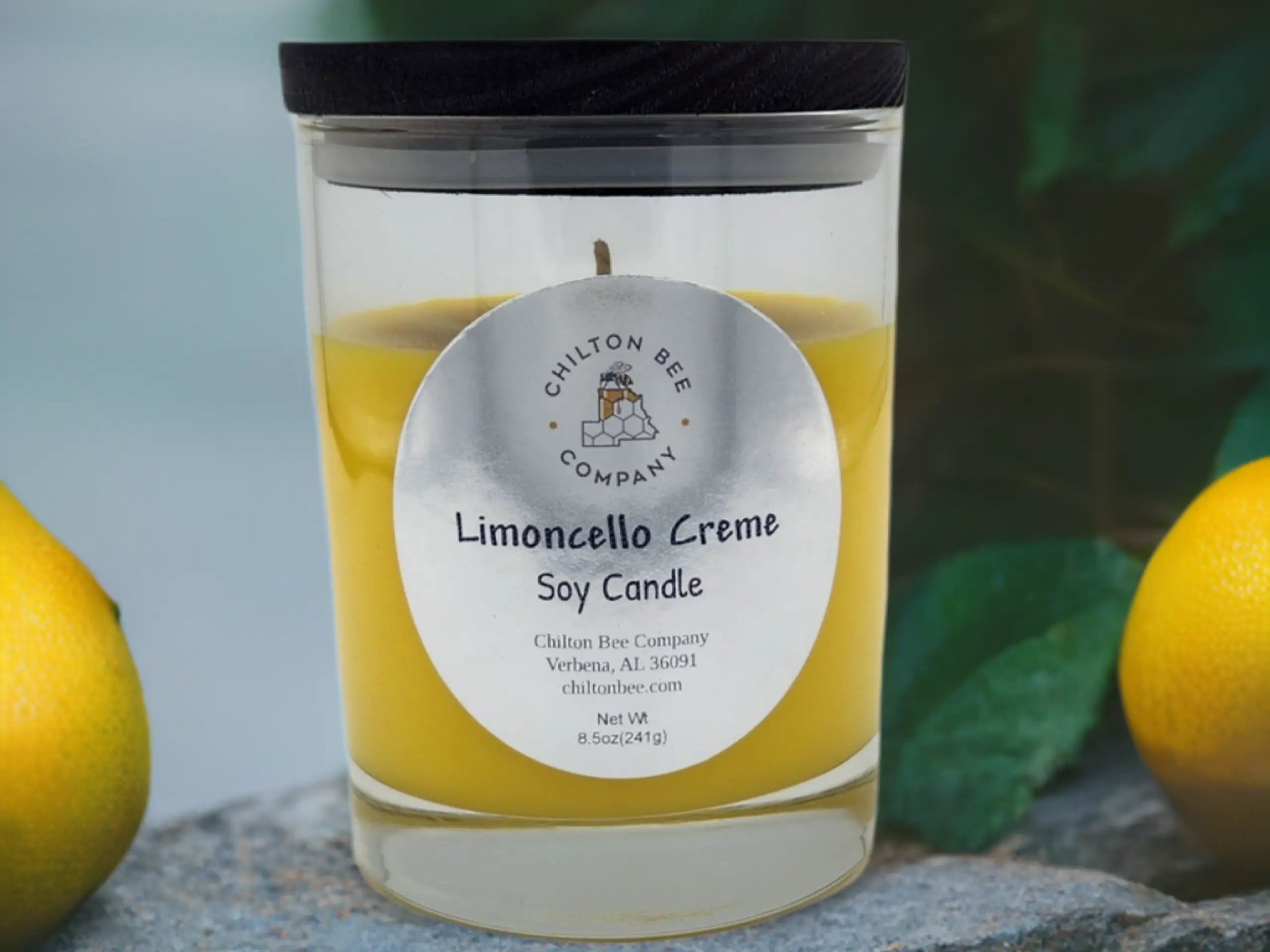 Single Wick Soy Candle by Chilton Bee Company, scented candle detail photo 12