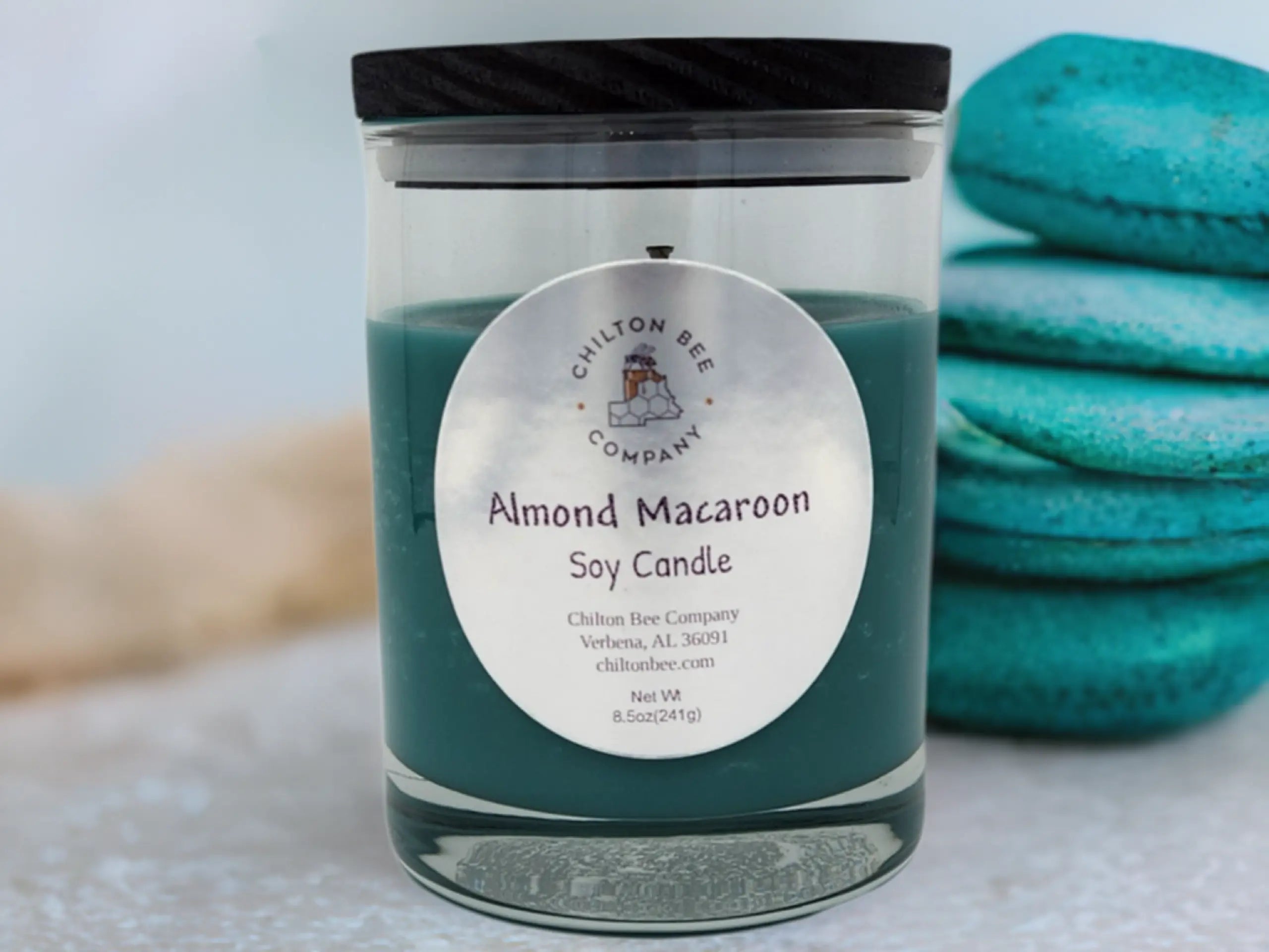 Single Wick Soy Candle by Chilton Bee Company, scented candle detail photo 15