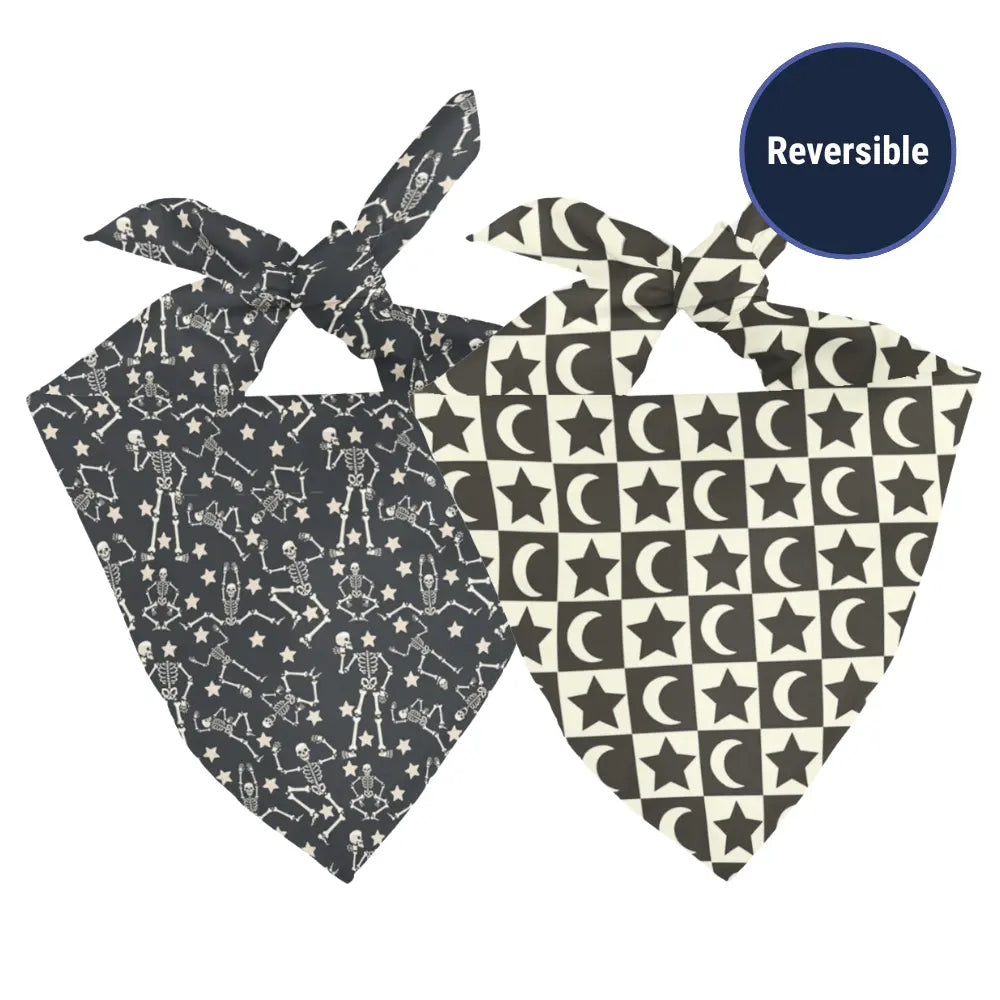 Skeleton Dog Bandana by Dog Bandana Co., pet accessory detail photo 2