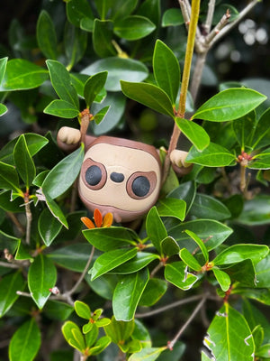 Sloth 3D Printed Fidget Toy | Large Animal Sensory Toy by Mushroom Lady Co, paper gift detail photo 7