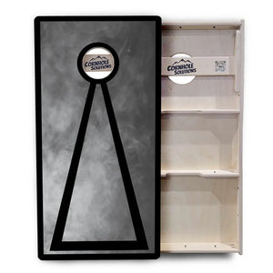 Smoke Design Cornhole Boards - Professional Tournament Series by Cornhole Solutions, Southern home decor detail photo 10