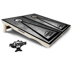 Smoke Triangle Cornhole Boards - Pro Solution Elite Series by Cornhole Solutions, custom cornhole board detail photo 6