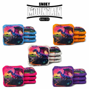 Smoky Mountain Bag Co – PRO Cornhole Bags - Set of 4 - Dragon Tail Series by Cornhole Solutions, 3D printed gift main product photo