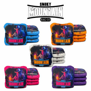 Smoky Mountain Bag Co – PRO Cornhole Bags - Set of 4 - Moonshiner Series by Cornhole Solutions, custom cornhole board main product photo