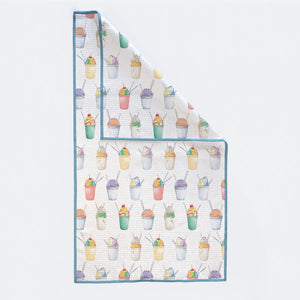 Snoball Kitchen Towel by Nola Tawk, tea towel main product photo