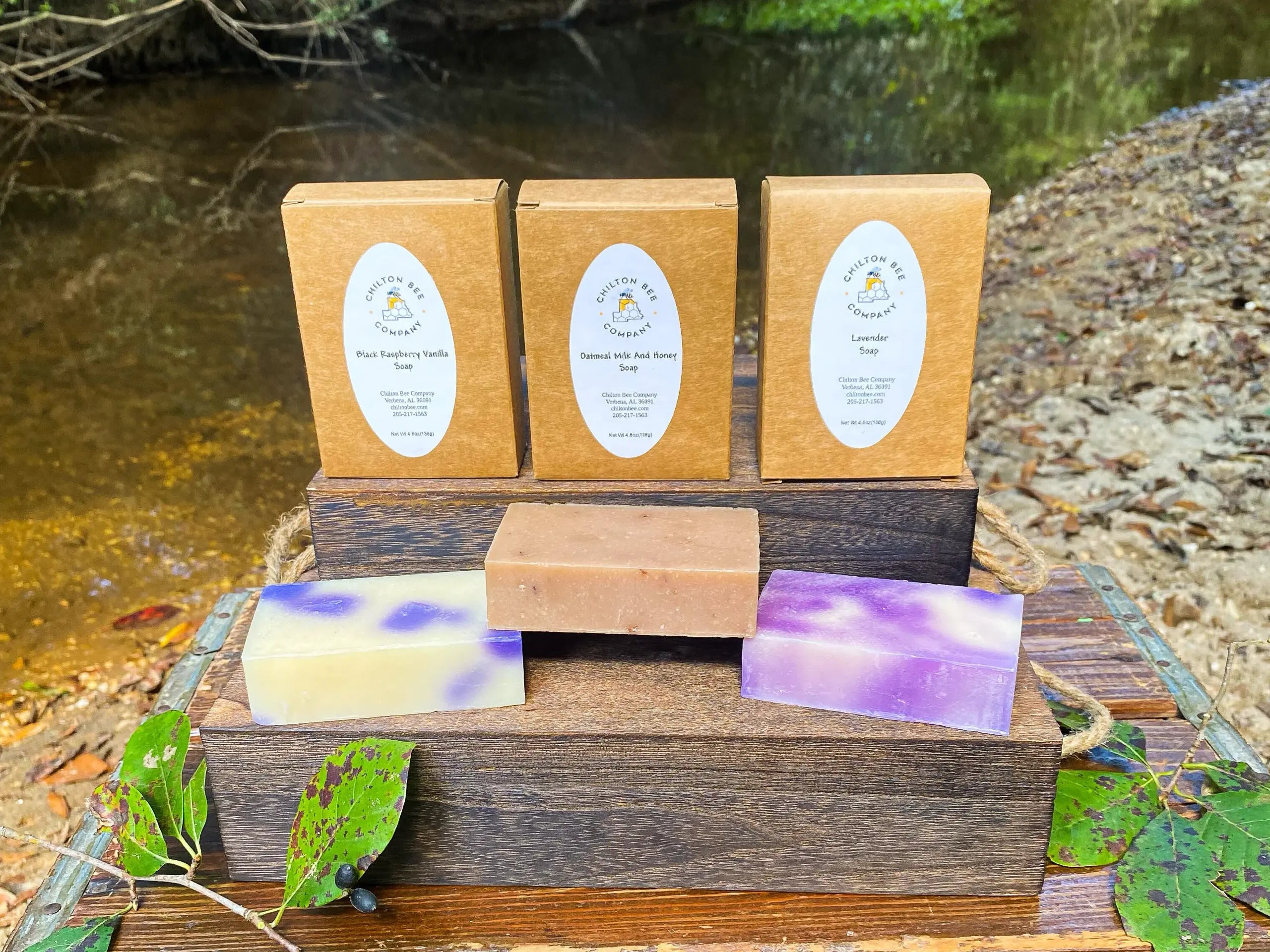 Soap by Chilton Bee Company, natural skincare main product photo