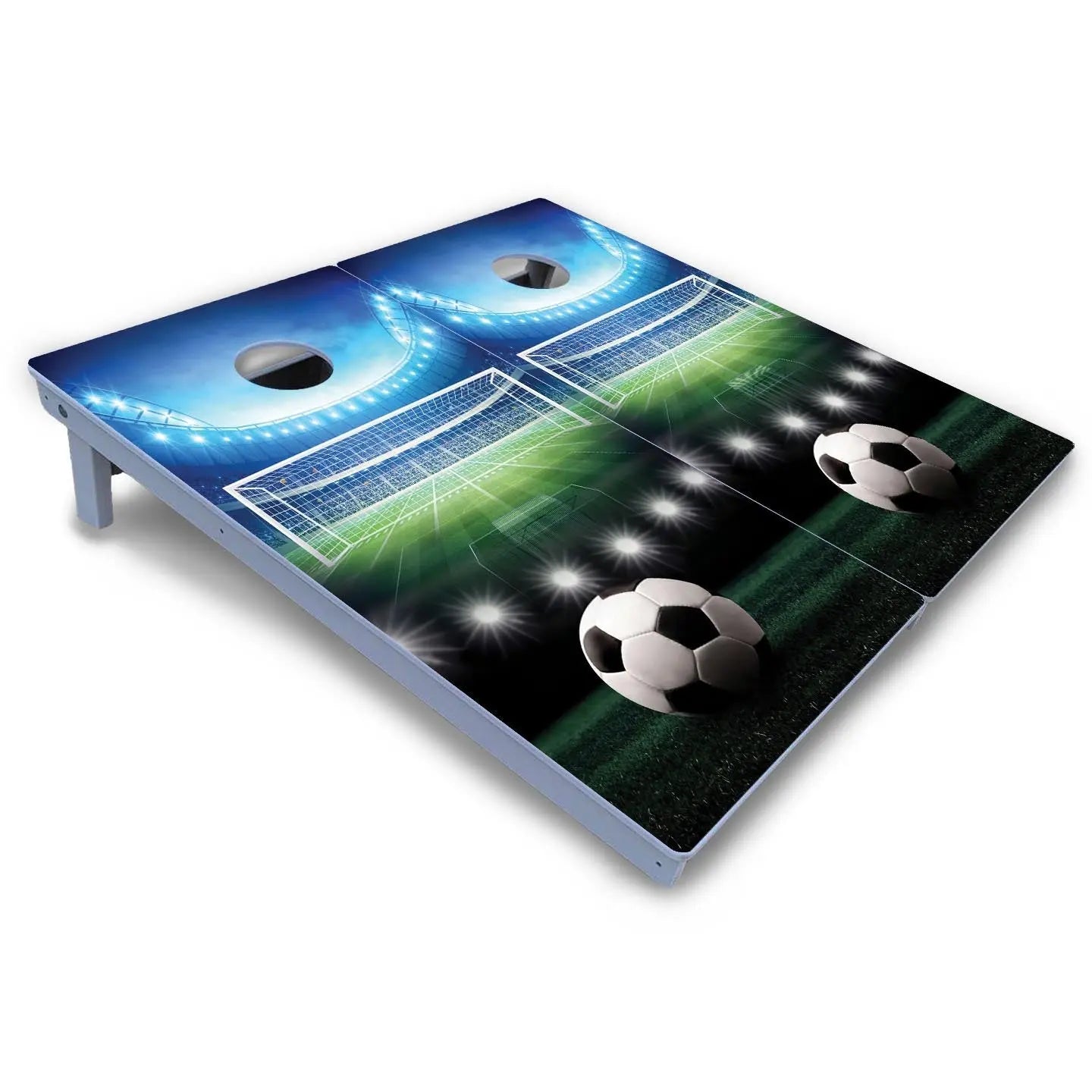Soccer Cornhole Boards - All Weather Series by Cornhole Solutions, custom cornhole board detail photo 3