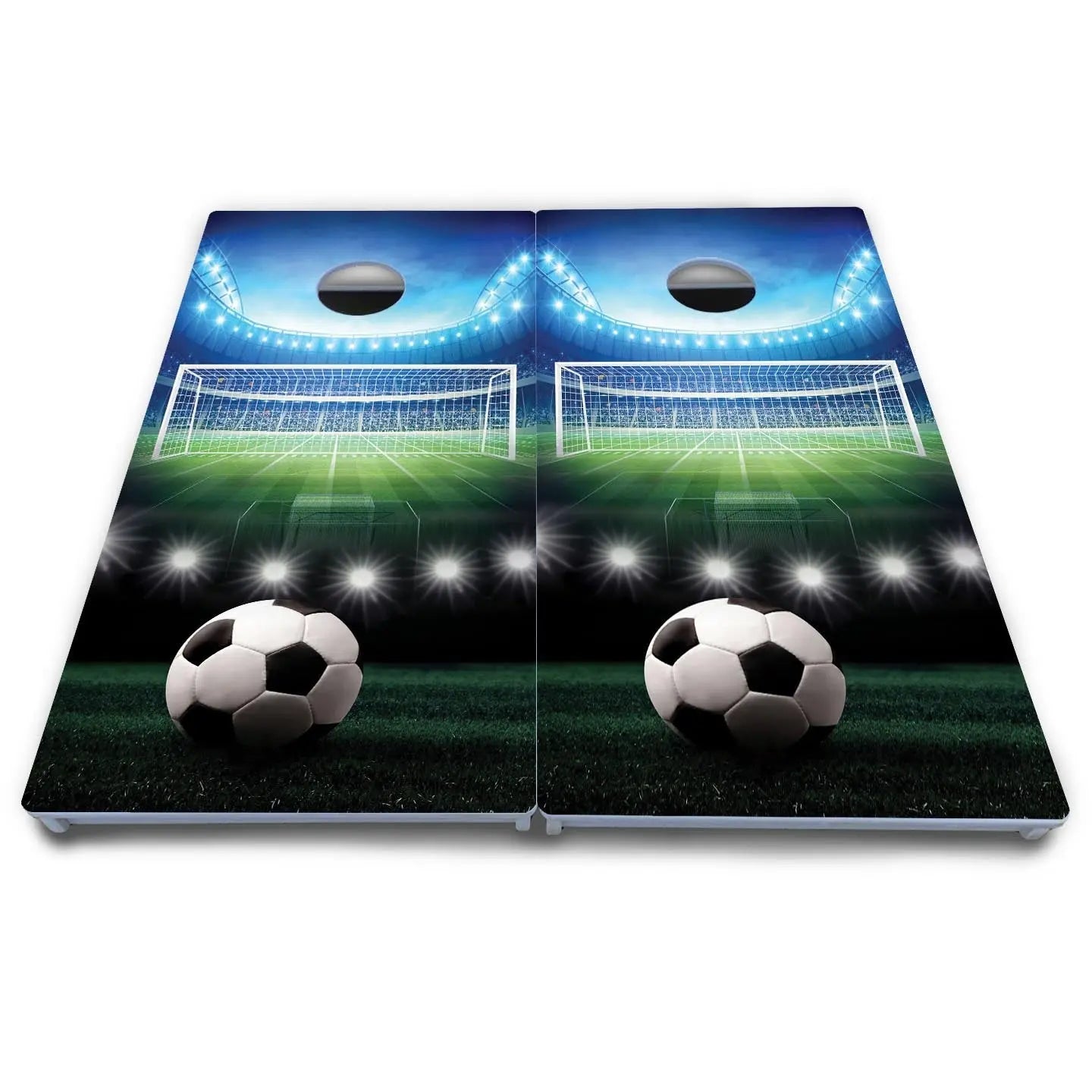 Soccer Cornhole Boards - All Weather Series by Cornhole Solutions, custom cornhole board detail photo 4