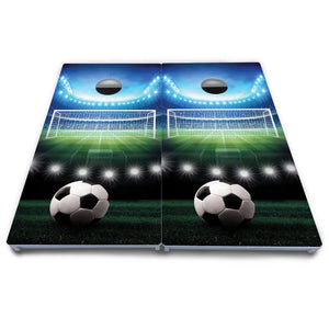 Soccer Cornhole Boards - All Weather Series by Cornhole Solutions, custom cornhole board detail photo 4