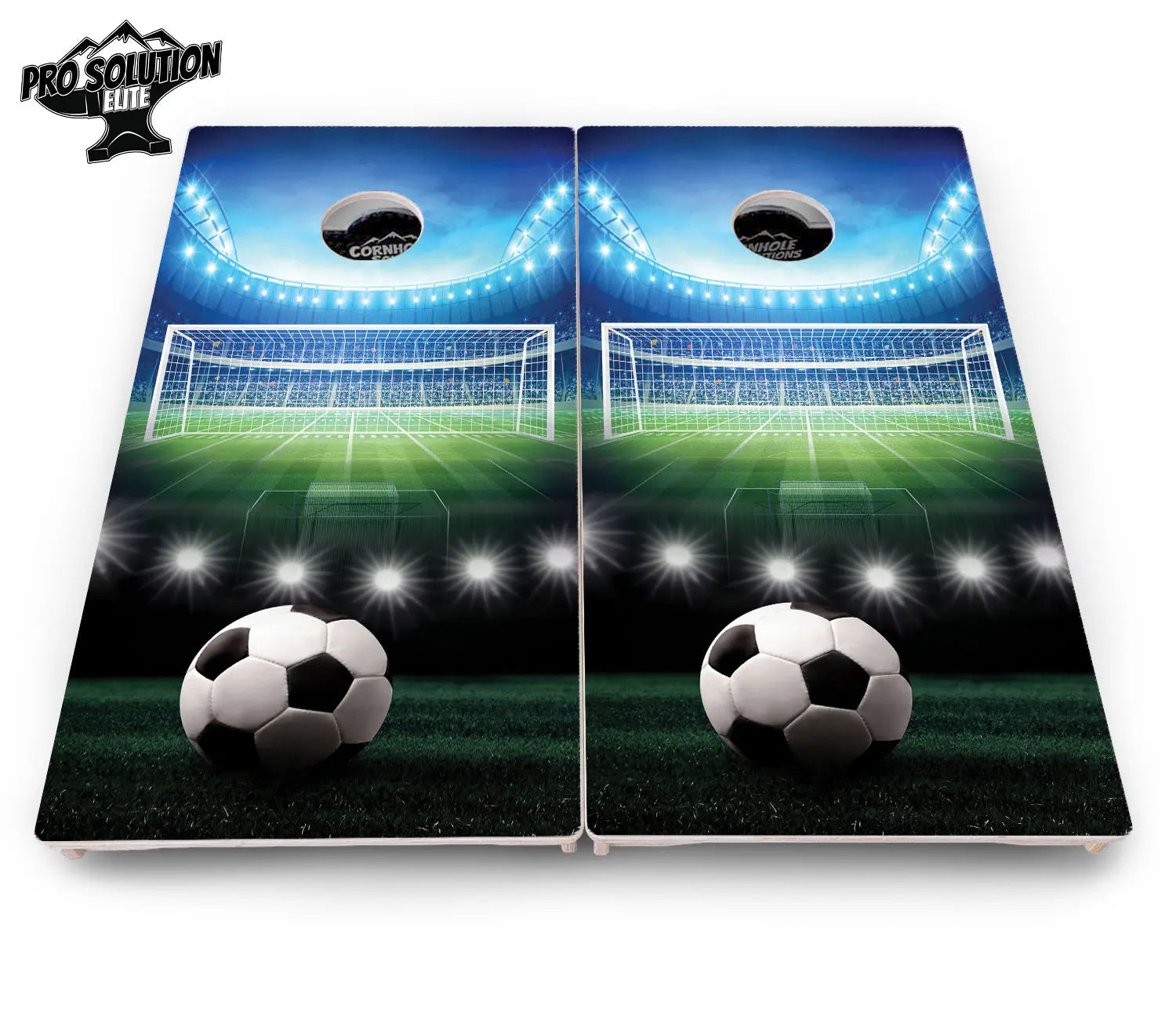 Soccer Cornhole Boards - Pro Solution Elite Series by Cornhole Solutions, custom cornhole board detail photo 4