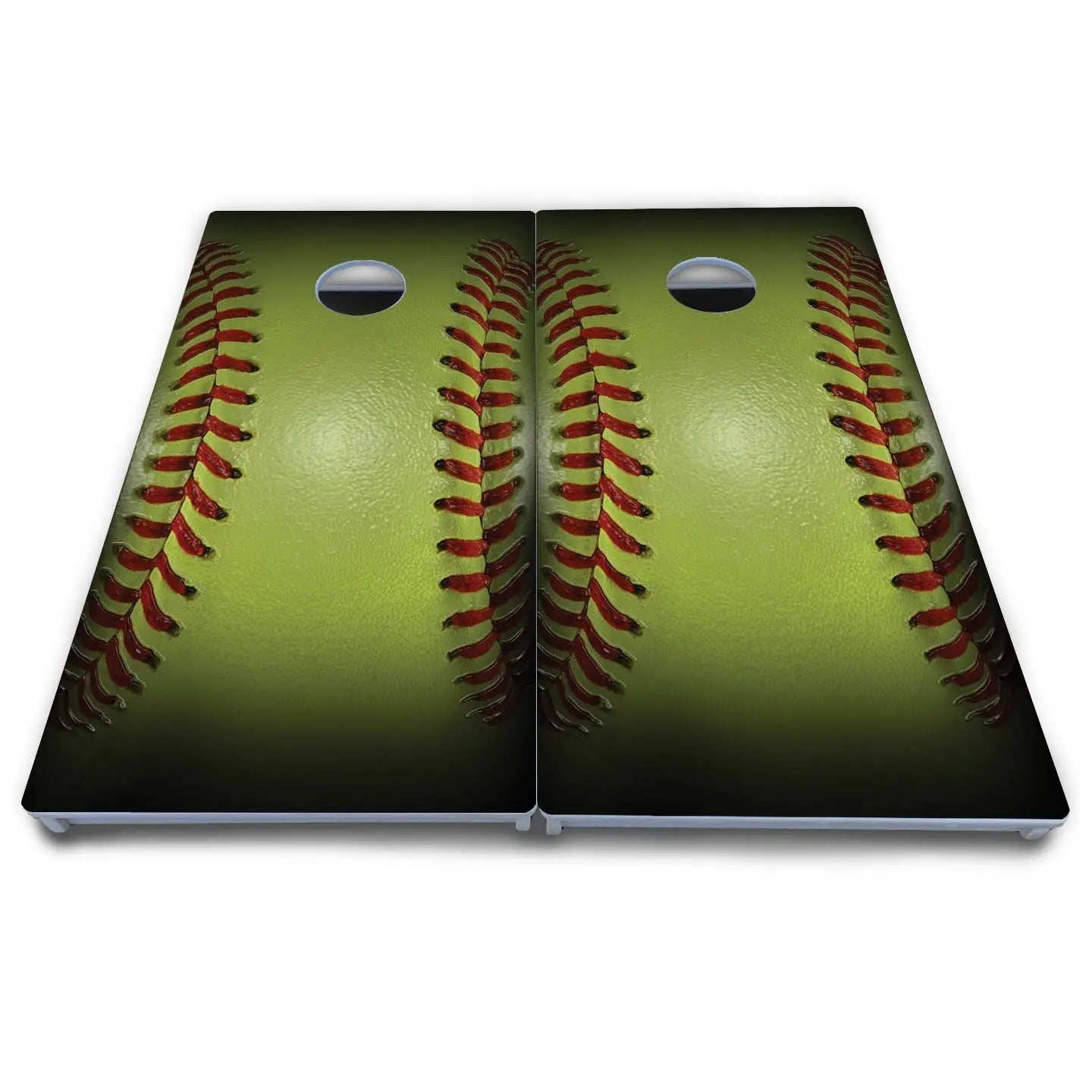 Softball Cornhole Boards - All Weather Series by Cornhole Solutions, custom cornhole board detail photo 4