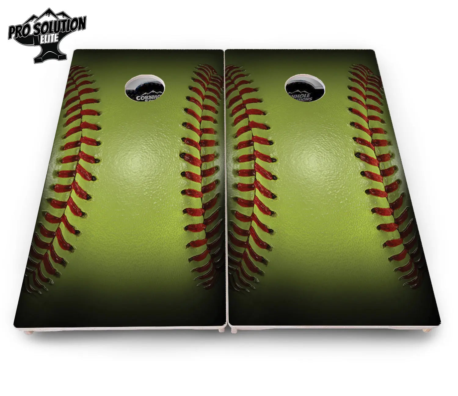 Softball Cornhole Boards - Pro Solution Elite Series by Cornhole Solutions, custom cornhole board detail photo 4