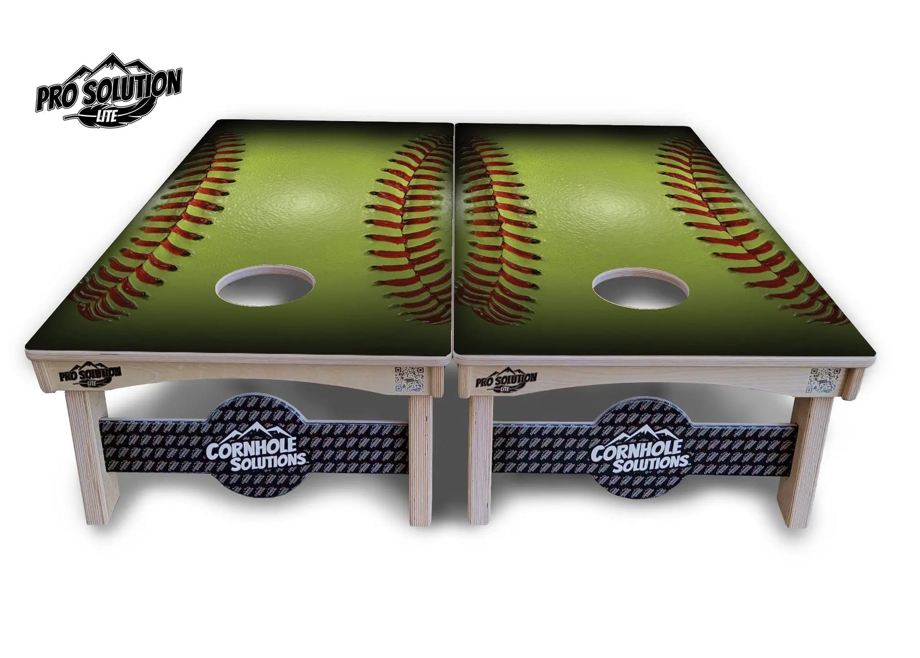 Softball Cornhole Boards - Pro Solution Lite Series by Cornhole Solutions, custom cornhole board detail photo 3