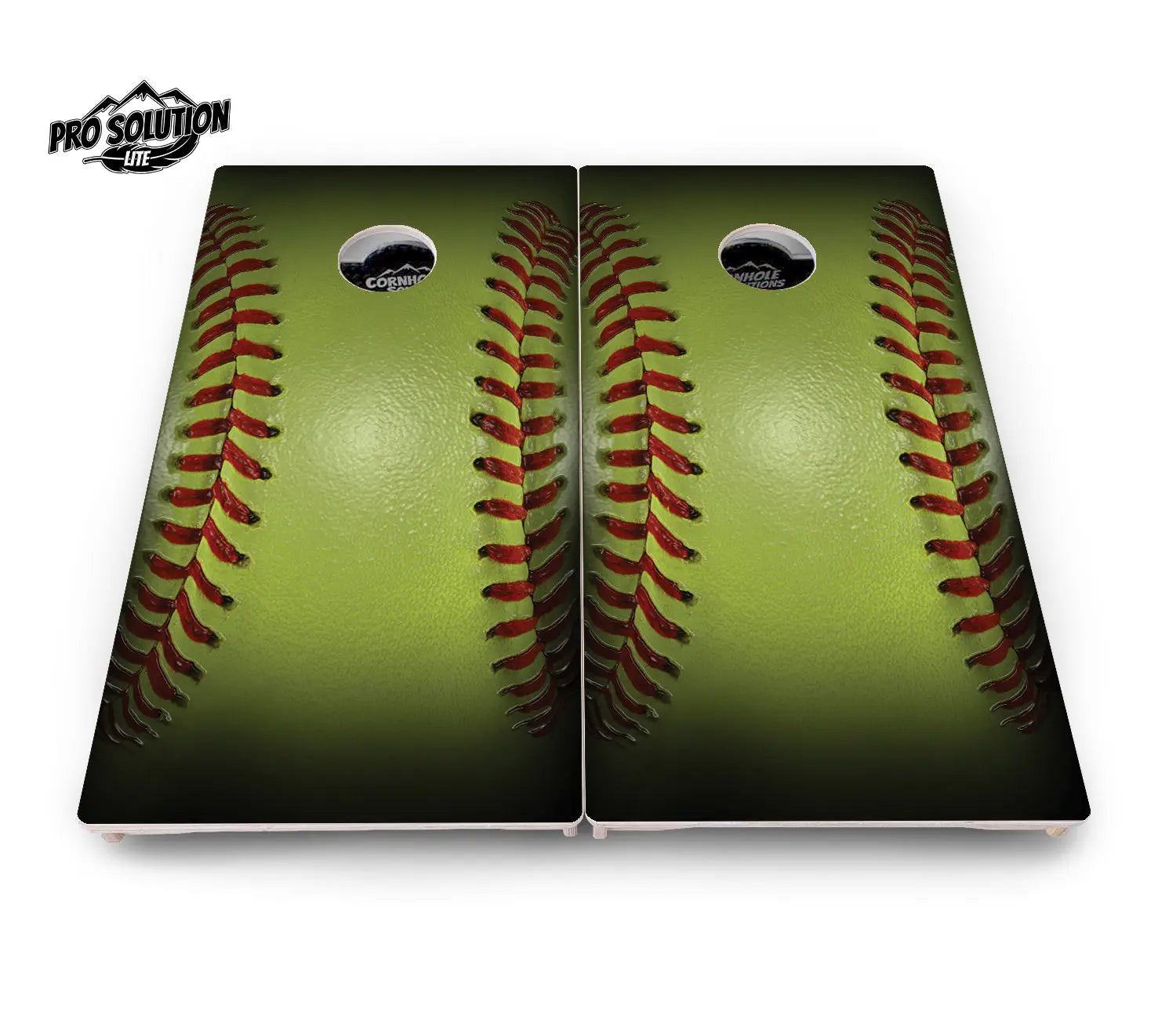 Softball Cornhole Boards - Pro Solution Lite Series by Cornhole Solutions, custom cornhole board detail photo 4