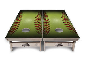 Softball Cornhole Boards - Professional Tournament Series by Cornhole Solutions, custom cornhole board detail photo 5
