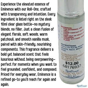 Sophy™ Roll-On Oil | Confident, Polished Elegance – ResilScents™ by ResilScents, scented candle detail photo 4