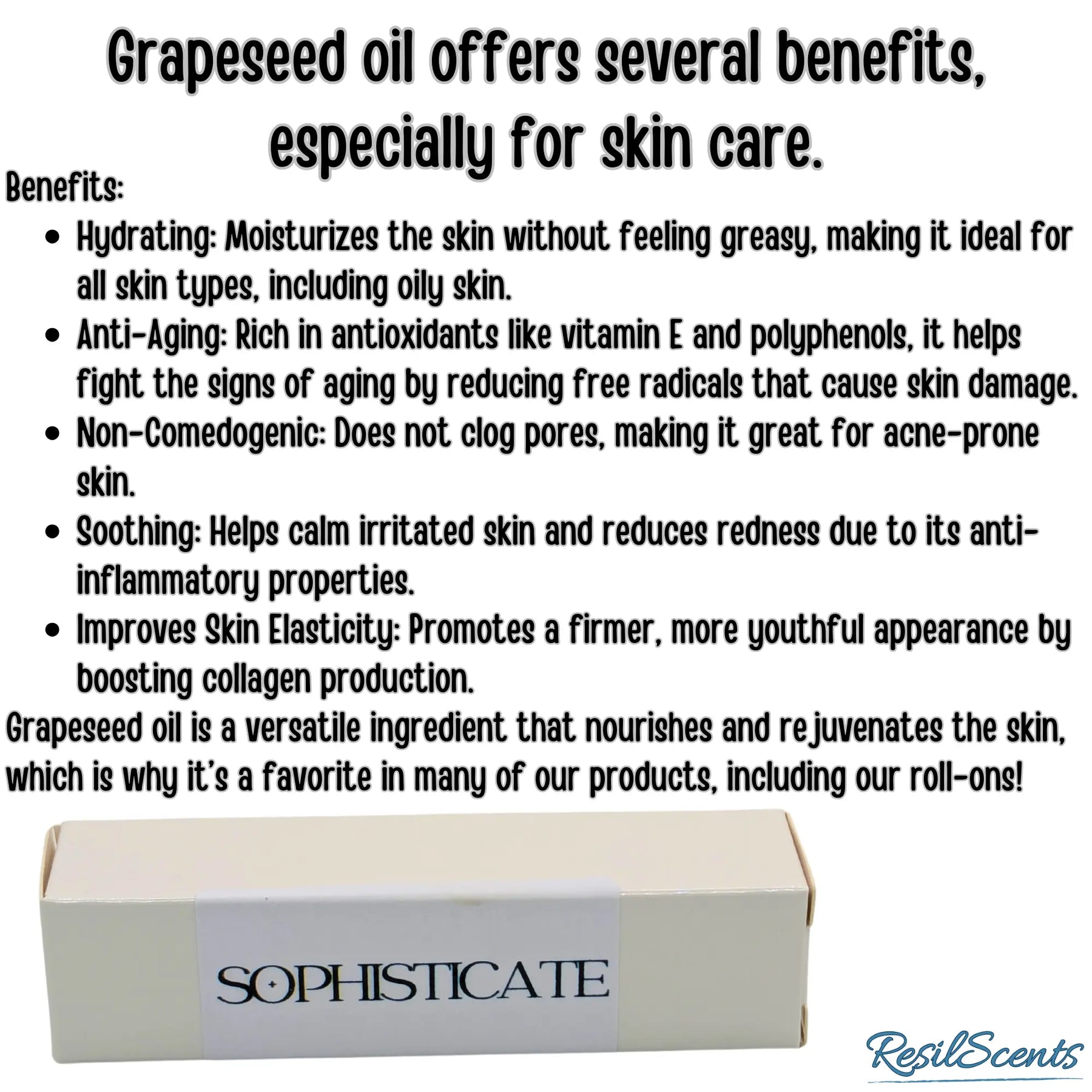 Sophy™ Roll-On Oil | Confident, Polished Elegance – ResilScents™ by ResilScents, scented candle detail photo 5