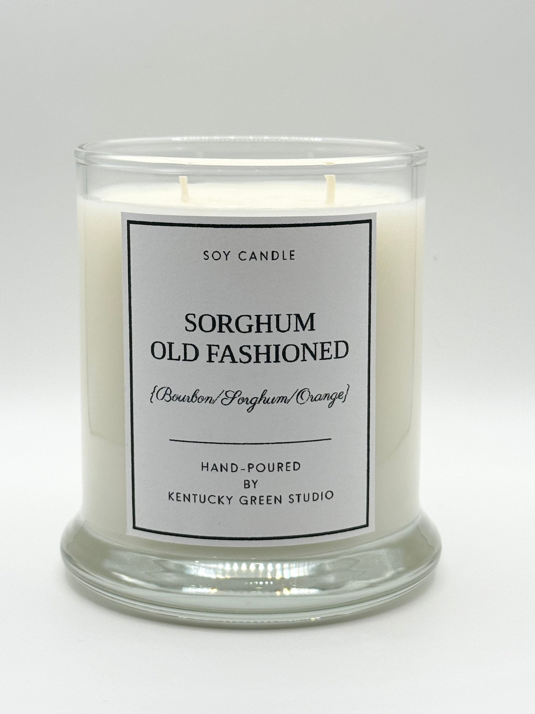 Sorghum Old Fashioned Soy Candle by Kentucky Green Studio, scented candle main product photo