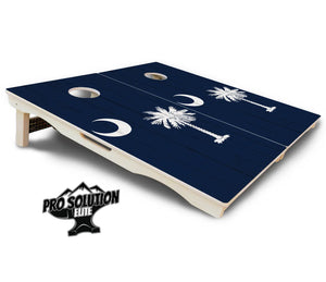 South Carolina Flag Cornhole Boards - Pro Solution Elite Series by Cornhole Solutions, custom cornhole board detail photo 5