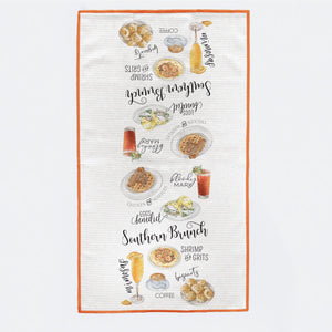 Southern Brunch Kitchen Towel by Nola Tawk, tea towel detail photo 2