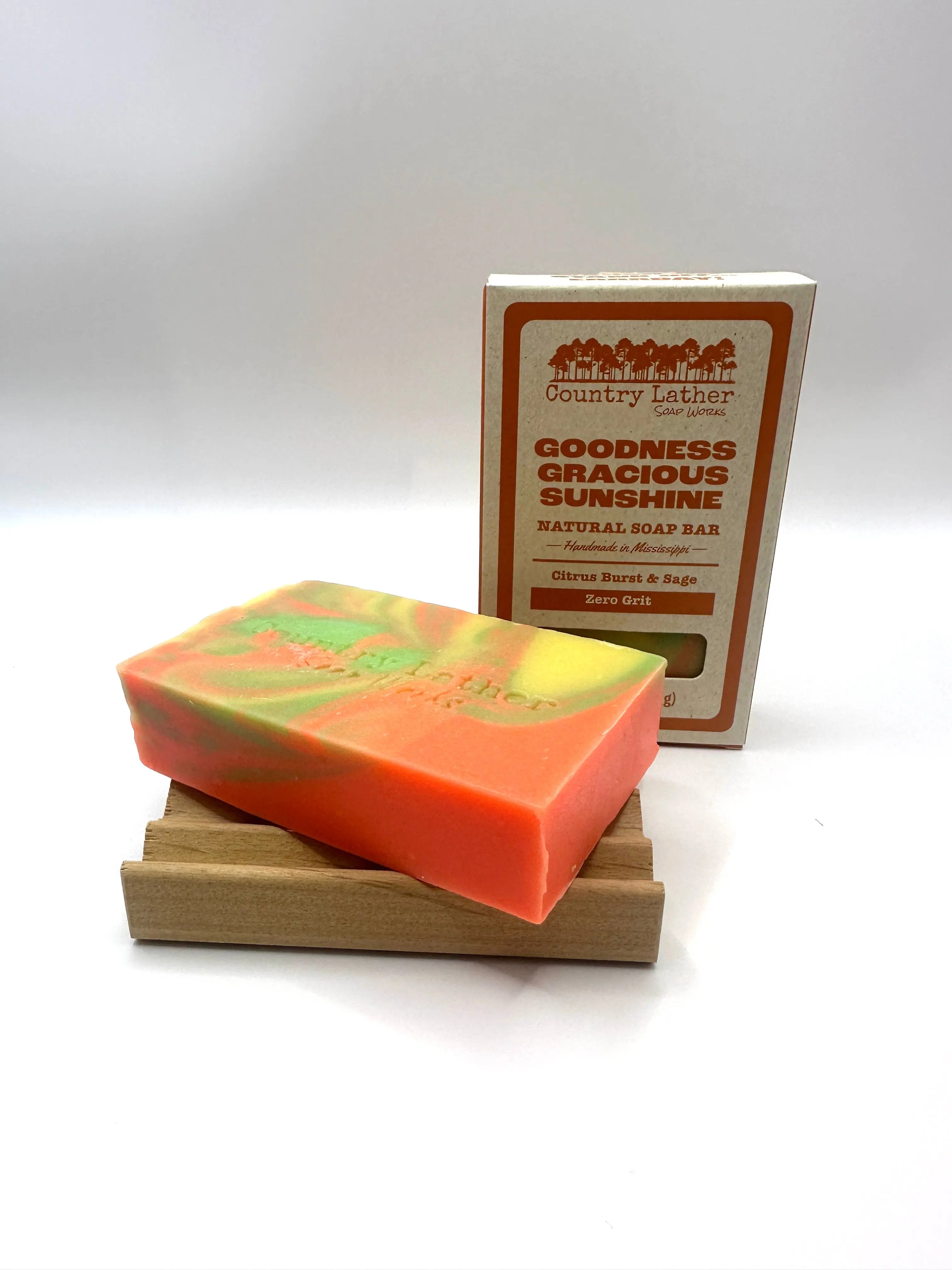 Southern Citrus and Sass Soap Bundle by Country Lather Soap Works, natural skincare detail photo 3