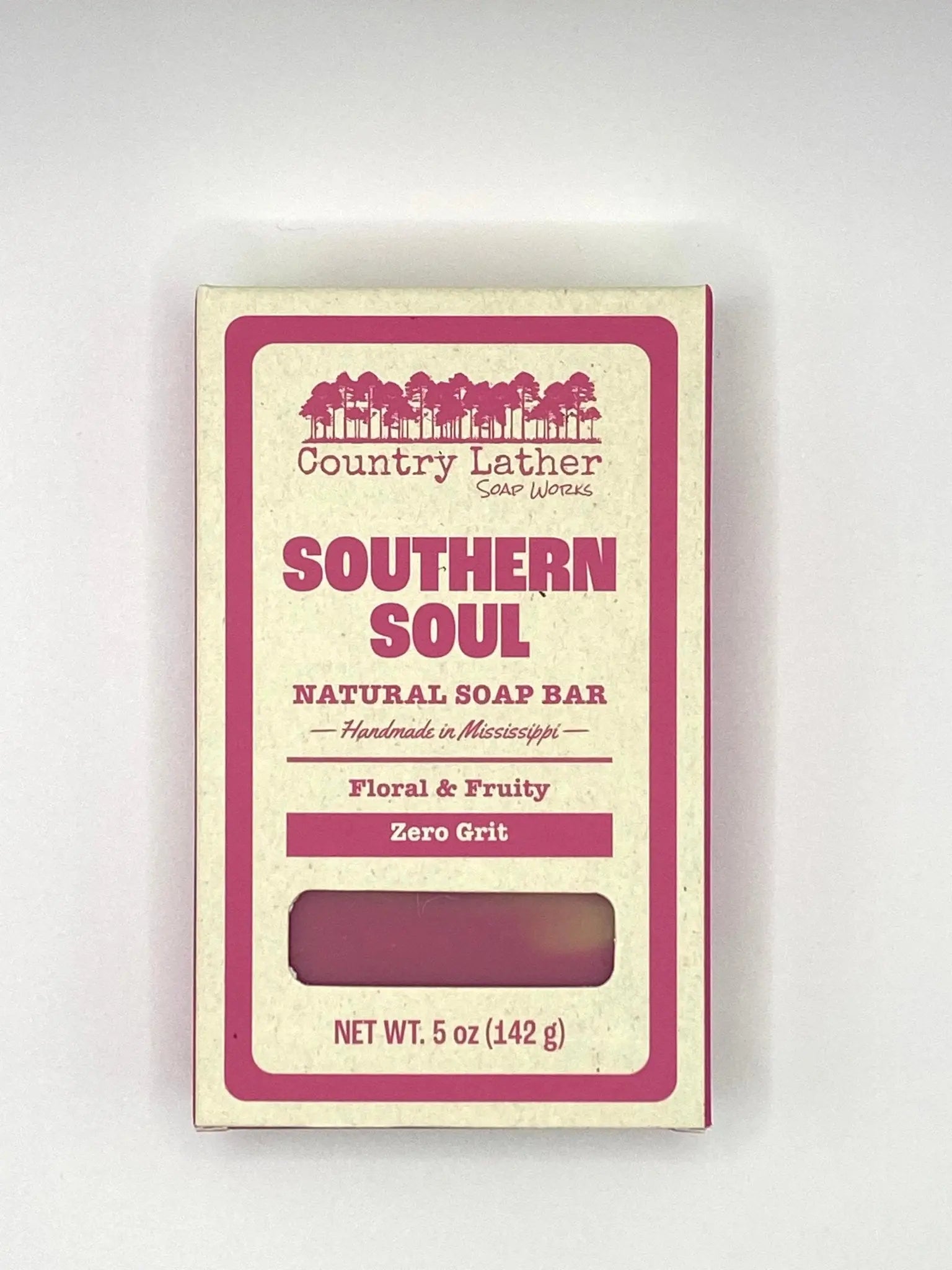 Southern Soul Soap Bar by Country Lather Soap Works, natural skincare detail photo 2