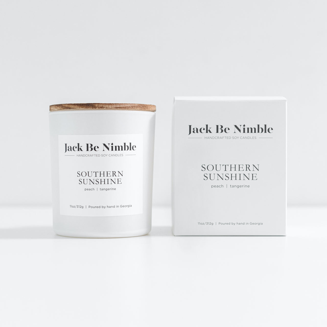 11 oz Southern Sunshine Soy Candle by Jack Be Nimble Candles image 1